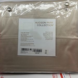 BNIB Hudson Park Collection KING size Flat Sheet
